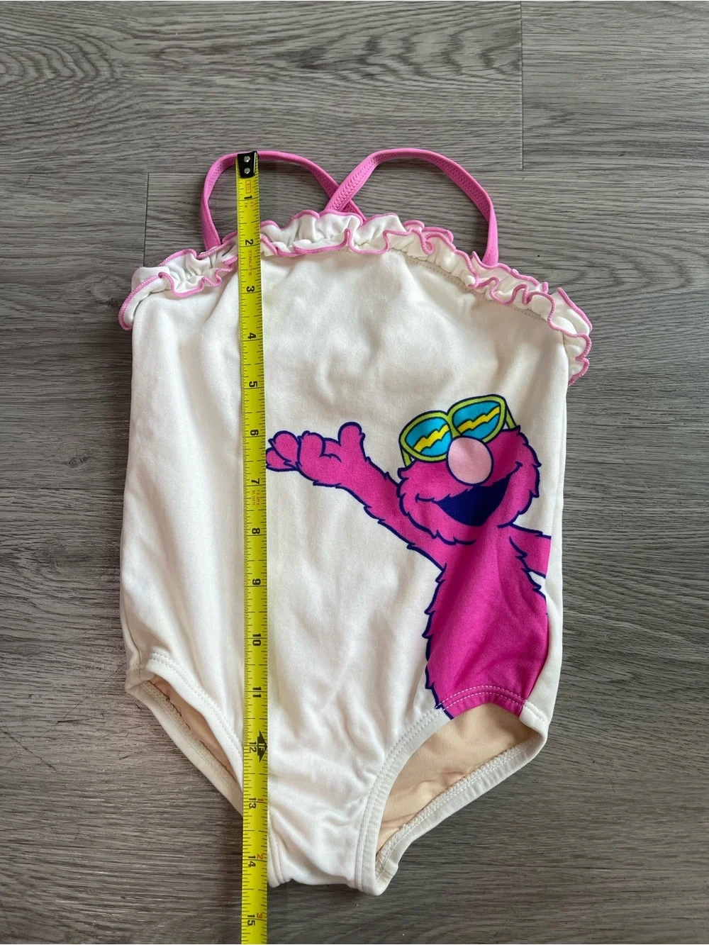 Vtg 2002 Elmo Sesame Street bathing suit